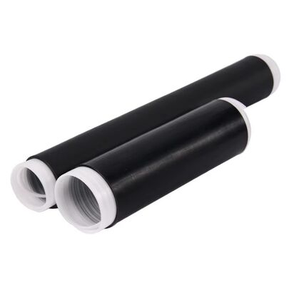 良い価格 Feeder-in Adhesive Cold Shrink Pipe , Elongation 400 Percent Cold Shrink Tubing Suitable For Cable Insulation And Protection , White and Black オンライン