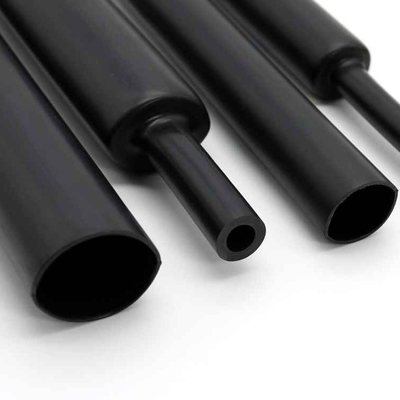 良い価格 黒い13mm熱収縮の管の十字によってつながれるPEは接着剤壁の二倍になる オンライン