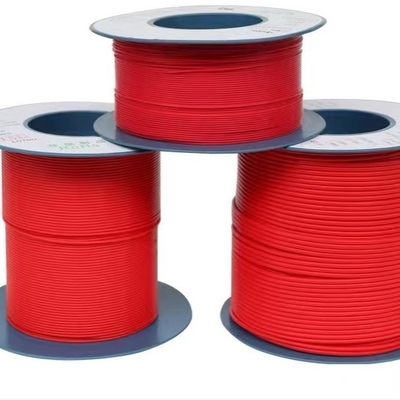 良い価格 0.38mmの赤く適用範囲が広いテフロン管、AWG 28の薄い壁PTFEの管 オンライン
